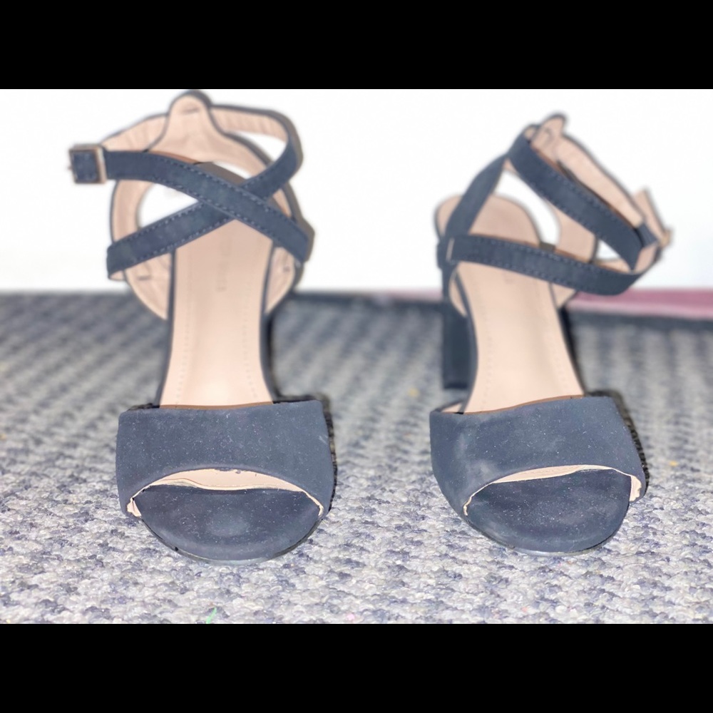 Black heels